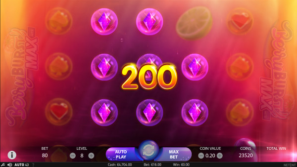 Игровой автомат Berryburst Max - на сайте казино Cлотозал выиграй крупно в аппараты NetEnt