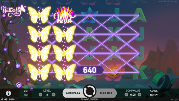 Игровой автомат Butterfly Staxx - играй выгодно в Вулкан казино