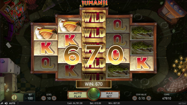 Игровой автомат Jumanji - играть в лучшие слоты казино Вулкан