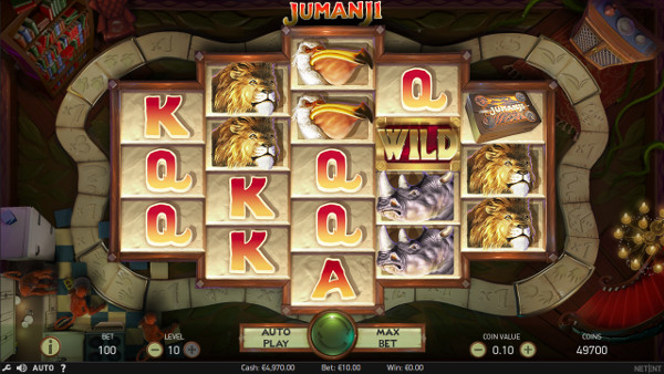 Игровой автомат Jumanji - играть в лучшие слоты казино Вулкан