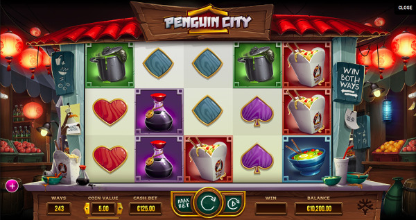 Игровой автомат Penguin City - регулярные выигрыши в Вулкан Ставка казино