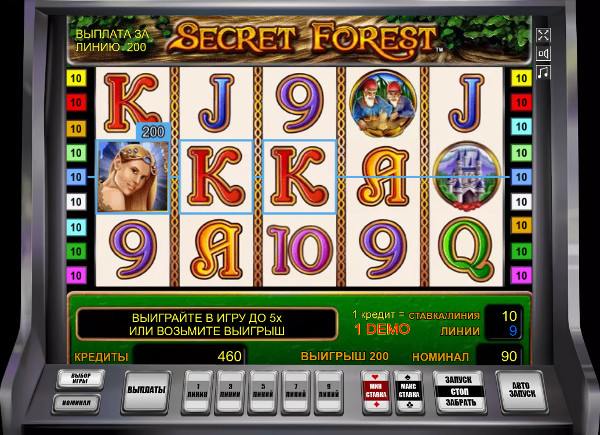 Игровой автомат Secret Forest - бесплатно играть в Император казино онлайн