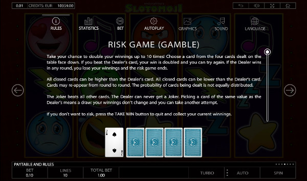 Игровой автомат Slotomoji - играть онлайн на выгоду в Фараон казино