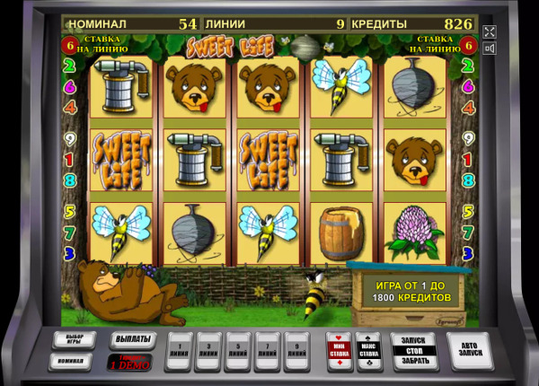 Игровой автомат Sweet Life - играть бесплатно в слоты от Игрософт в казино Фараон
