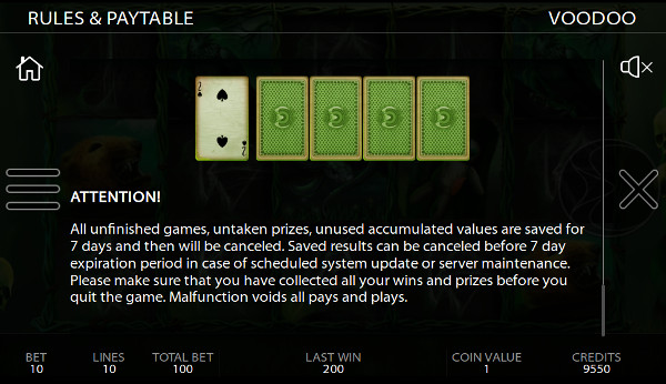 Игровой автомат Voodoo - на сайте Вулкан 24 казино играйте в самые щедрые слоты