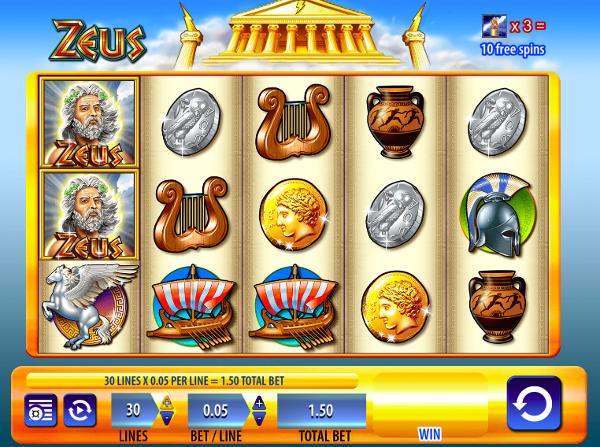 Игровой автомат Zeus - испытай свою удачу в казино Вулкан