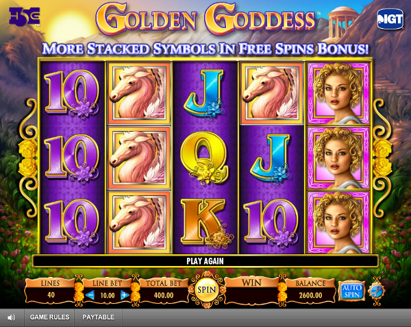 Игровой слот Golden Goddess - играй на деньги в самые прибыльные автоматы
